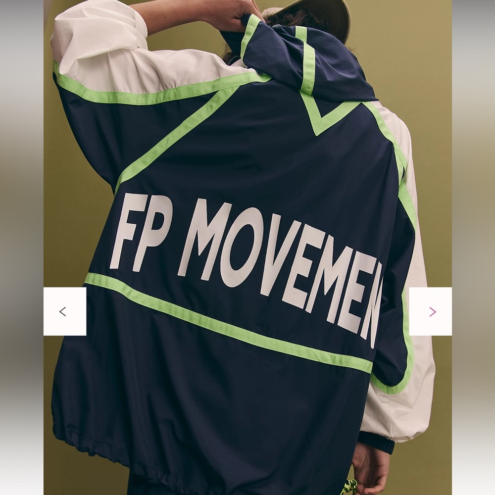 Free People Care FP Like The Wind Logo Jacket - Picture 10 of 12
